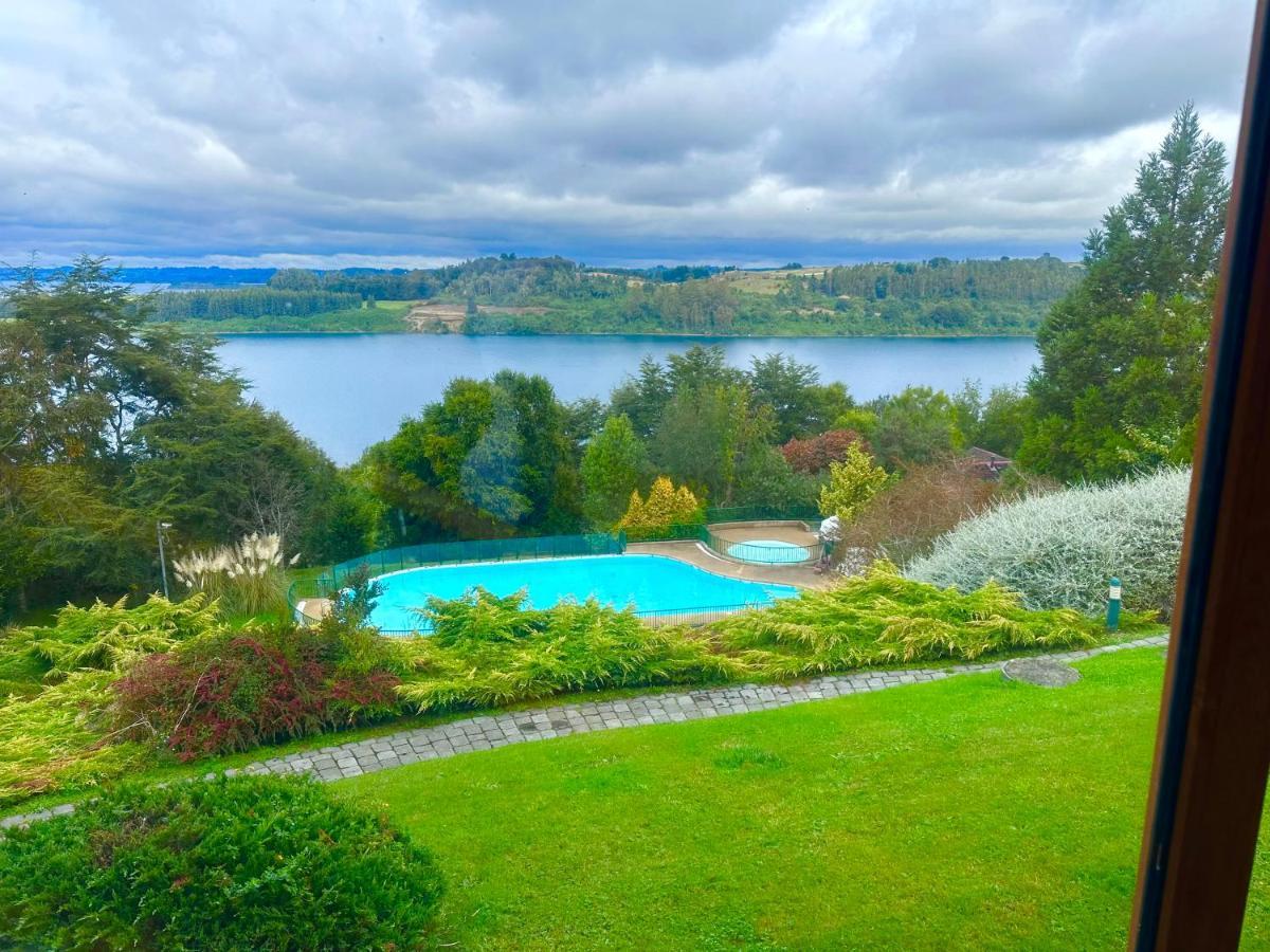 Hotel Y Cabanas Punta Larga - Caja Los Andes Frutillar Exteriör bild